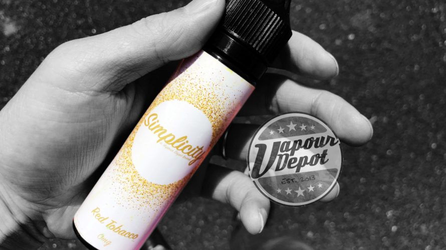 Simplicity Red Tobacco by Vapour Depot【リキッド】レビュー